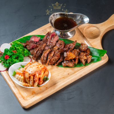 Bò Nướng Sốt Tiêu Đen