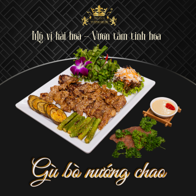 Gù Bò Nướng Chao