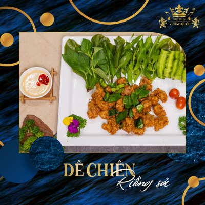 Dê Chiên Riềng Sả