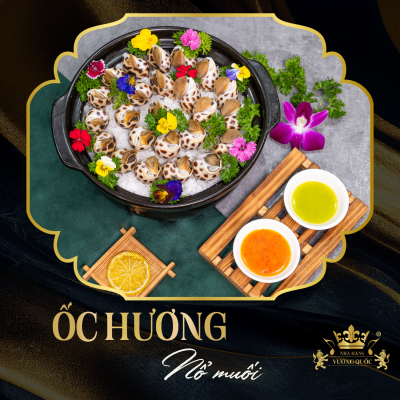 Ốc hương nổ muối