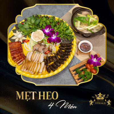 Mẹt heo 4 món