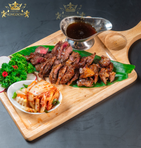 Bò Nướng Sốt Tiêu Đen