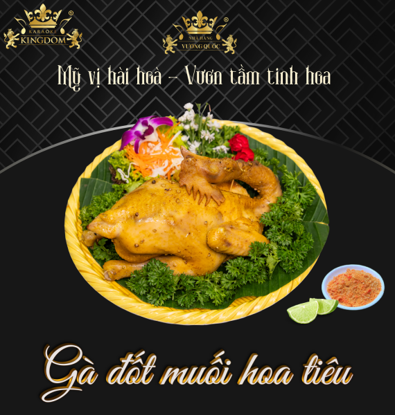 Gà Đốt Muối Hoa Tiêu