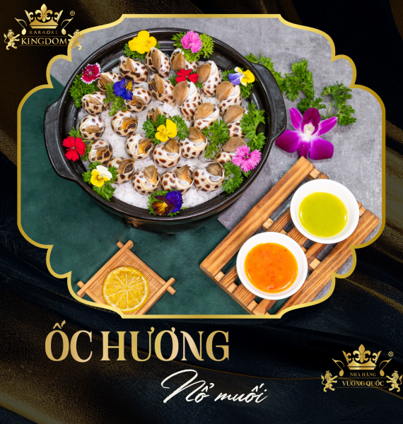 Ốc hương nổ muối