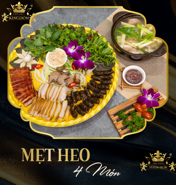 Mẹt heo 4 món